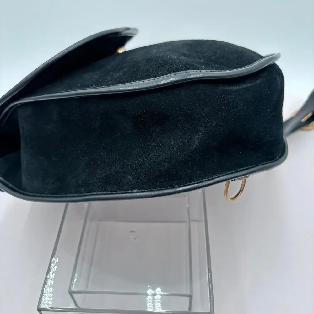 Authenticated Gucci Horsebit Suede Sling Backpack | Italian Luxury Icon